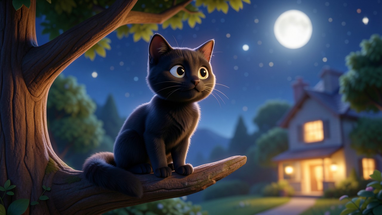 L'histoire dormir du chat qui rêvait de ciel