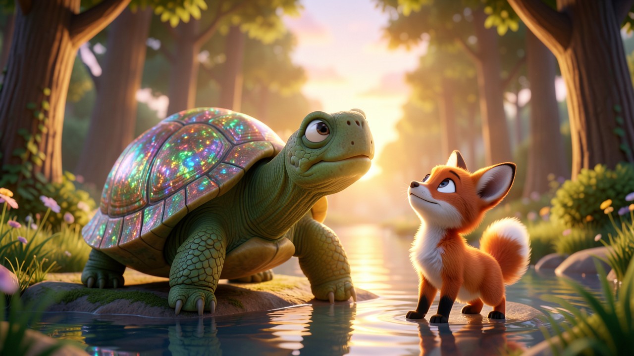 Cuento de la tortuga gigante y el secreto del río