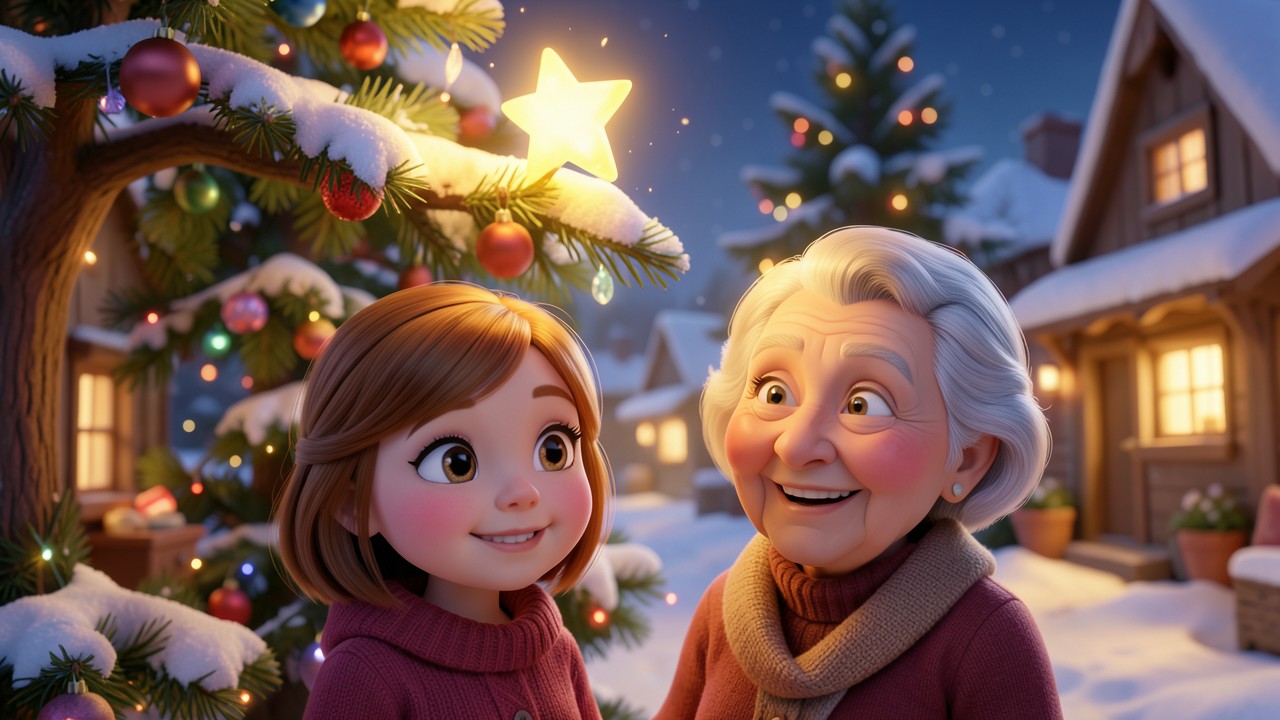 Besinnliche kurze Weihnachtsgeschichte vom verlorenen Stern