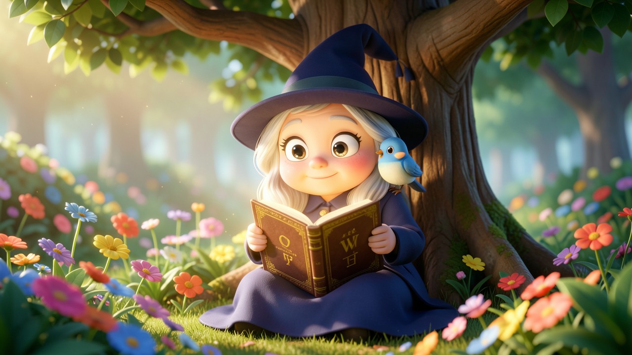 Favole per bambini pdf: La Strega e il Libro di Luce