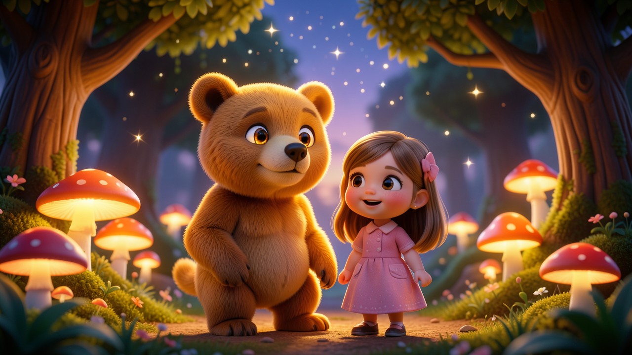 The Fairy Tale Bear and the Whispering Woods
