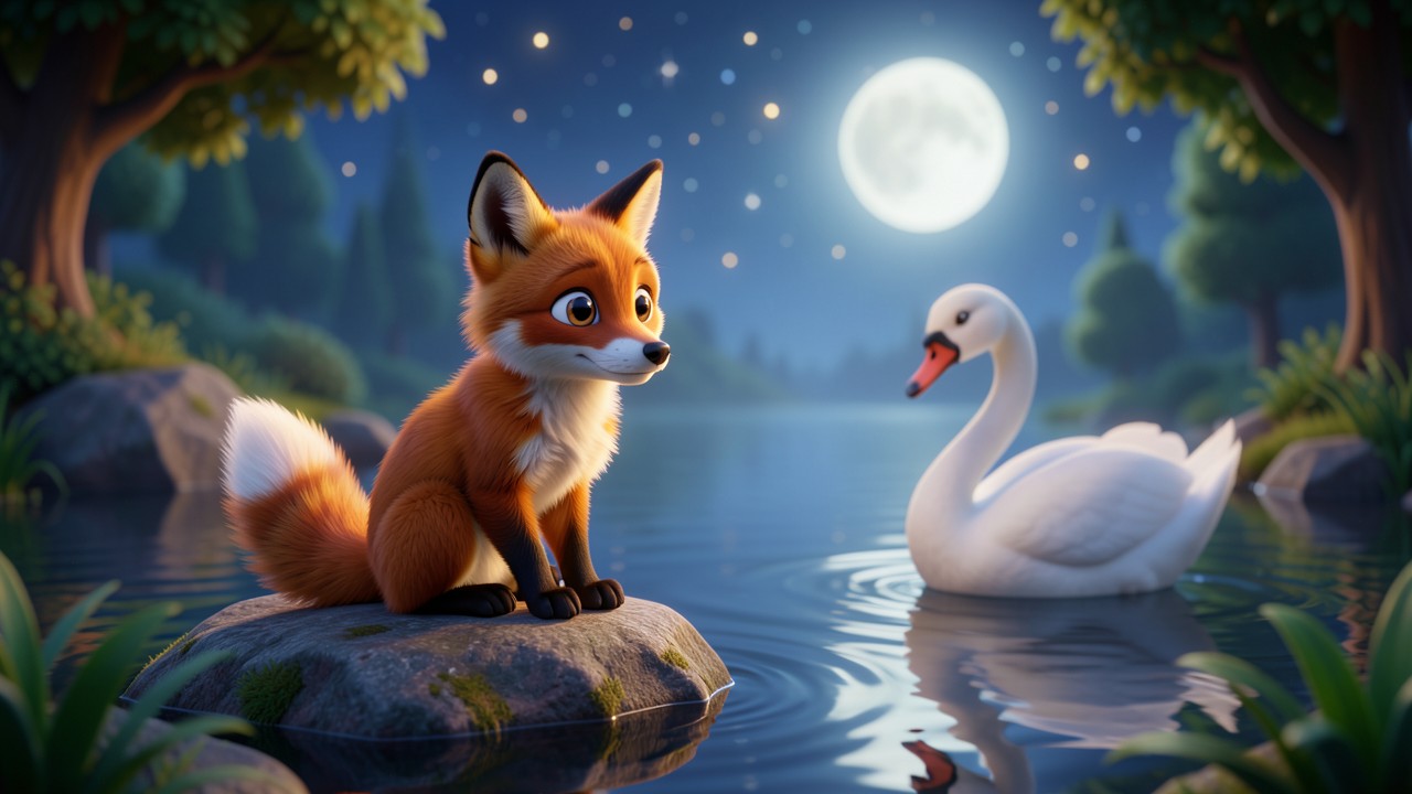Einschlafgeschichten vom Mondfuchs