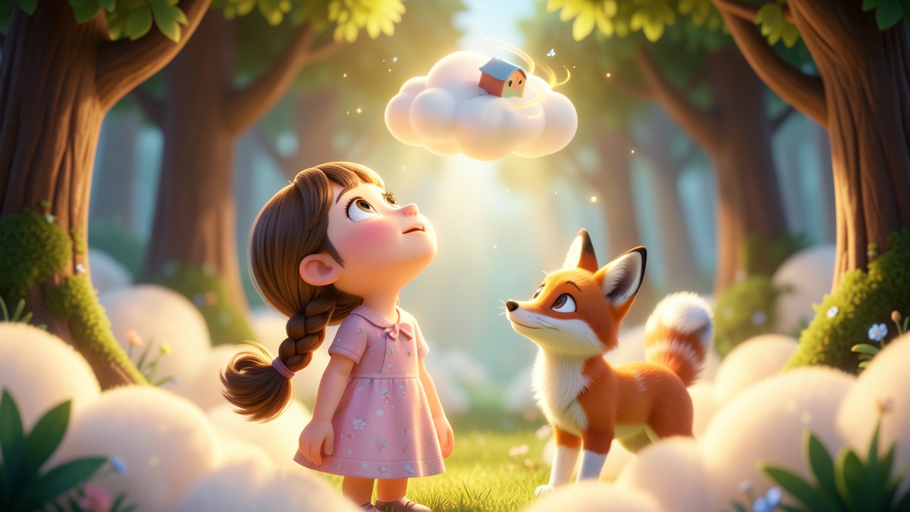 Geschichten Kinder: Das Wunder der Wolkenmühle