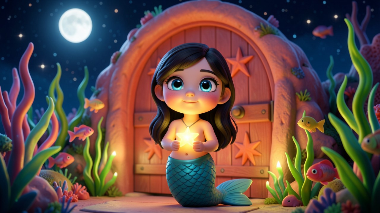 Conte de fées en français : La Petite Sirène et le Secret des Étoiles