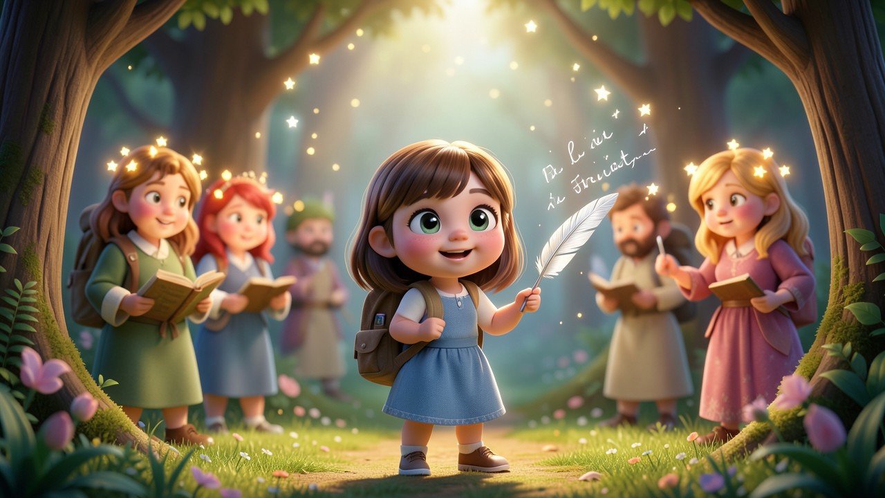 The Writers of Fairy Tales and the Whispering Quill