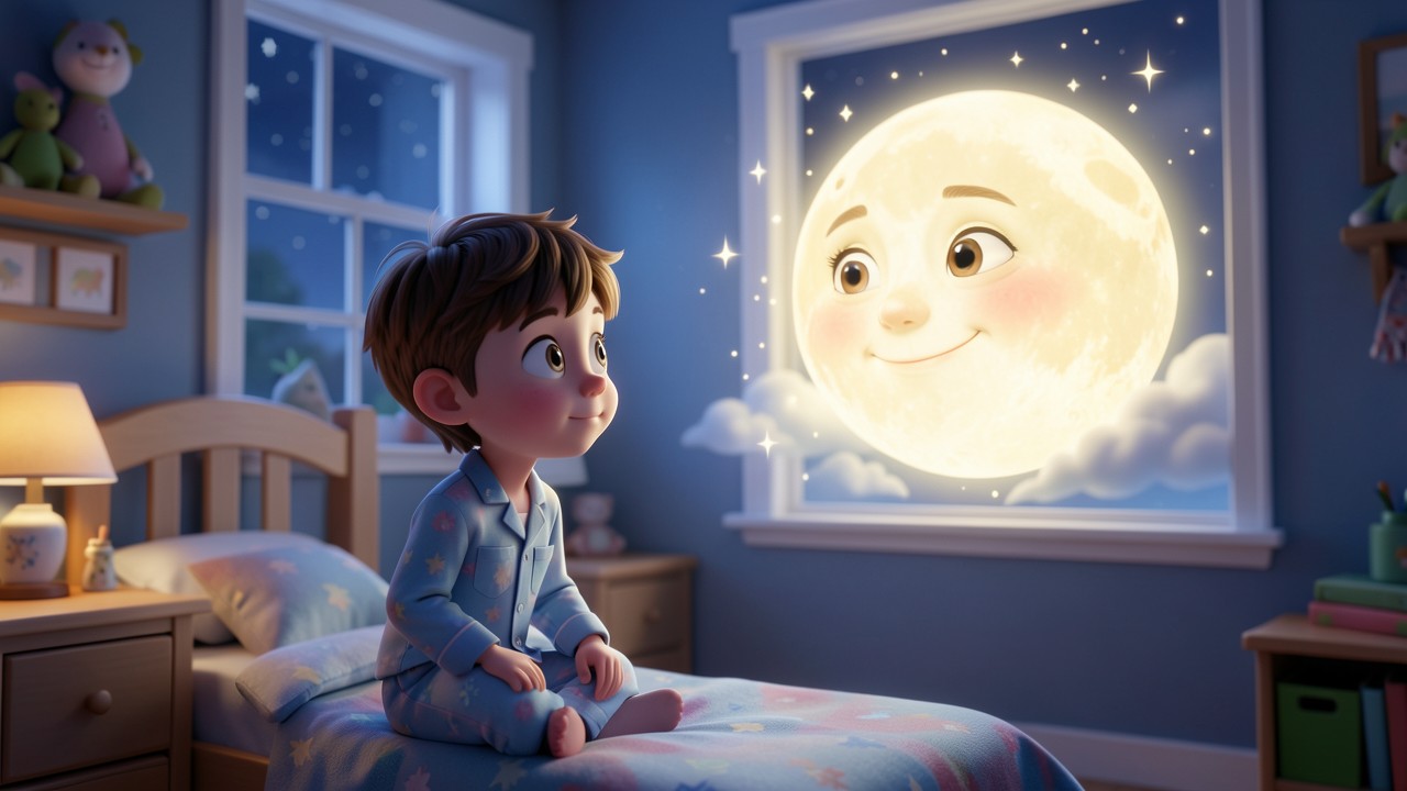 Histoire pour dormir 7 ans : La Lune qui Chantait