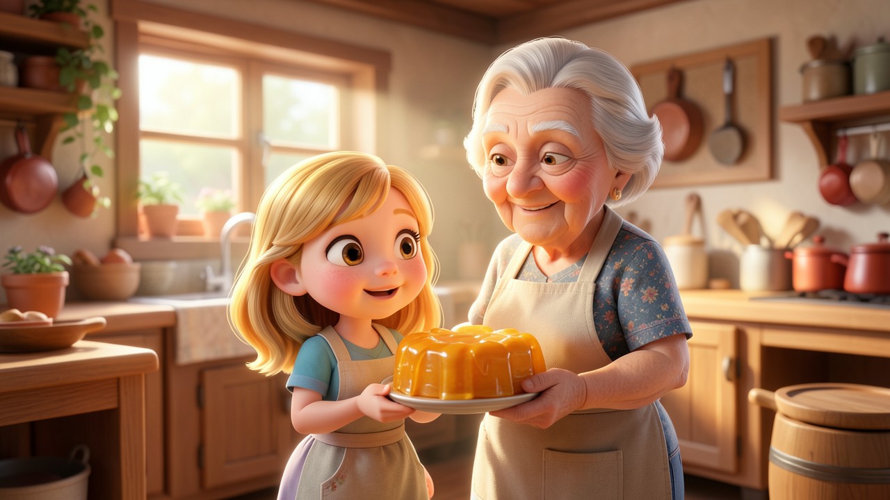 Fabula Pequenas Infantil: O Bolo de Mel da Sogra Generosa