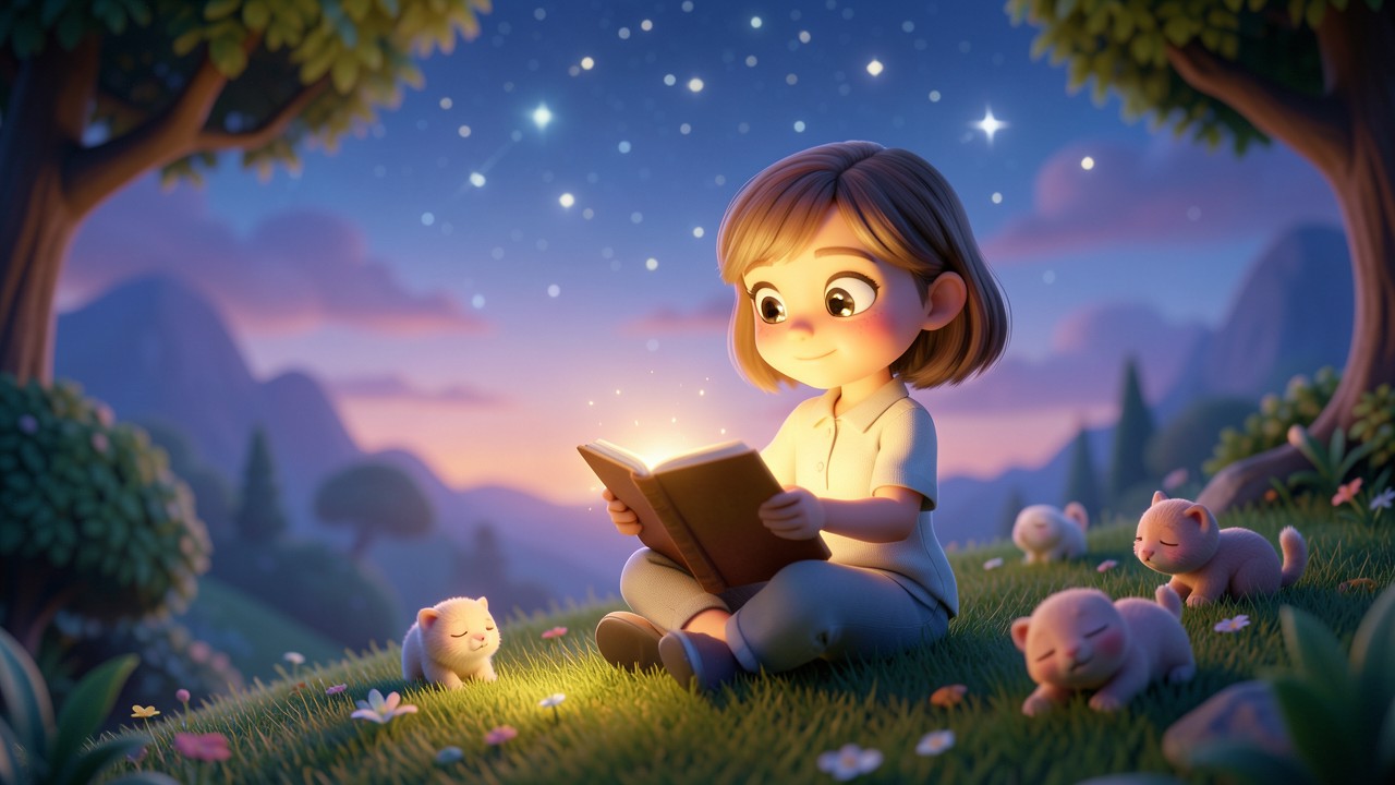 The Fairy Tale Writer and the Starry Lullaby