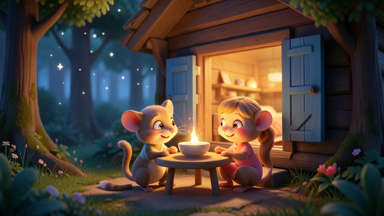Bedtime Story Goldilocks and the Three Mice