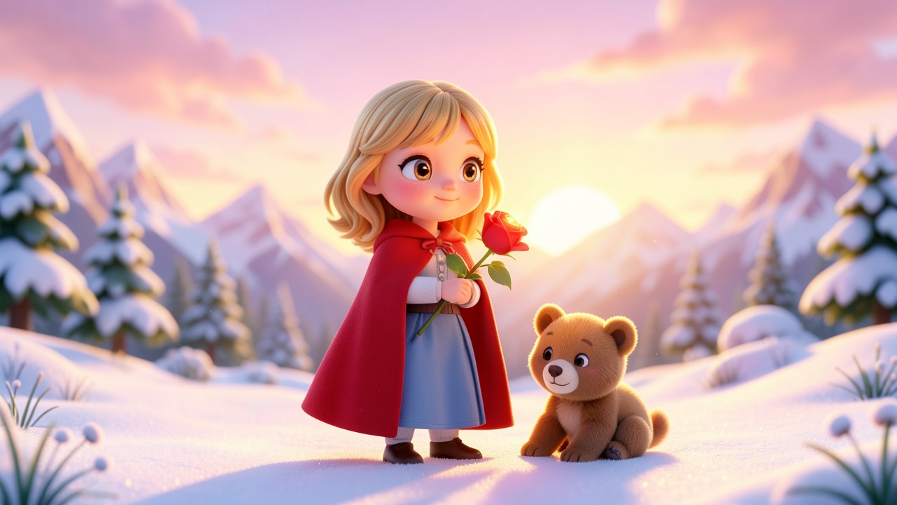 Blancanieves cuento corto: La Rosa de la Montaña
