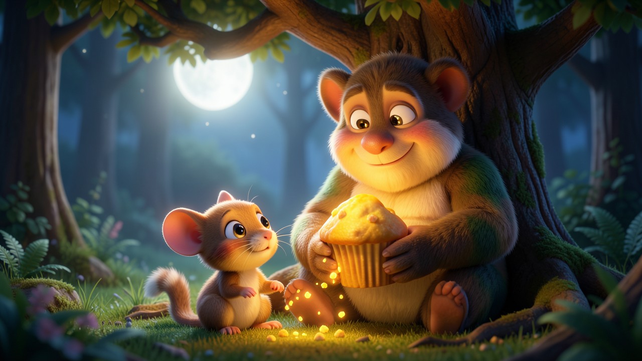 Bedtime Stories for Childrens: The Moonlight Muffin