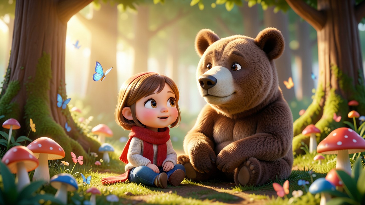 A Bear Story in the Forest