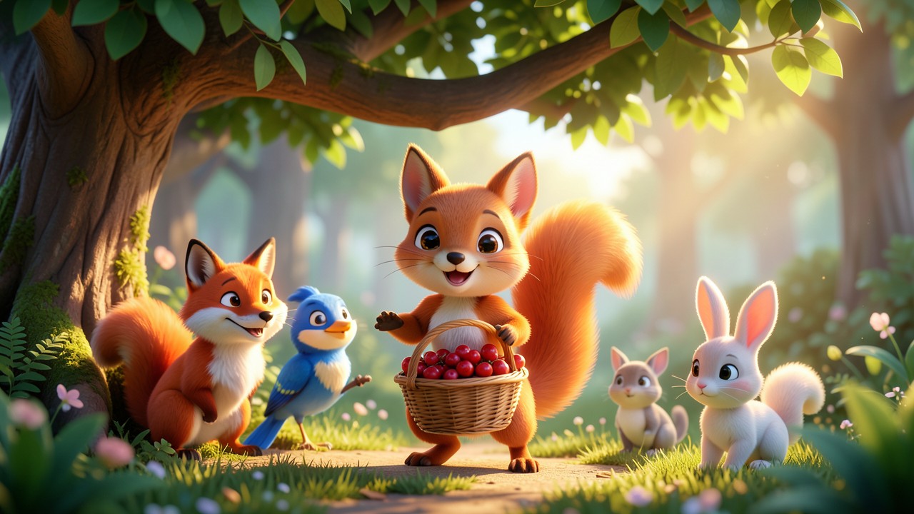 Histoires des animaux : La Chanson des Petits Fruits