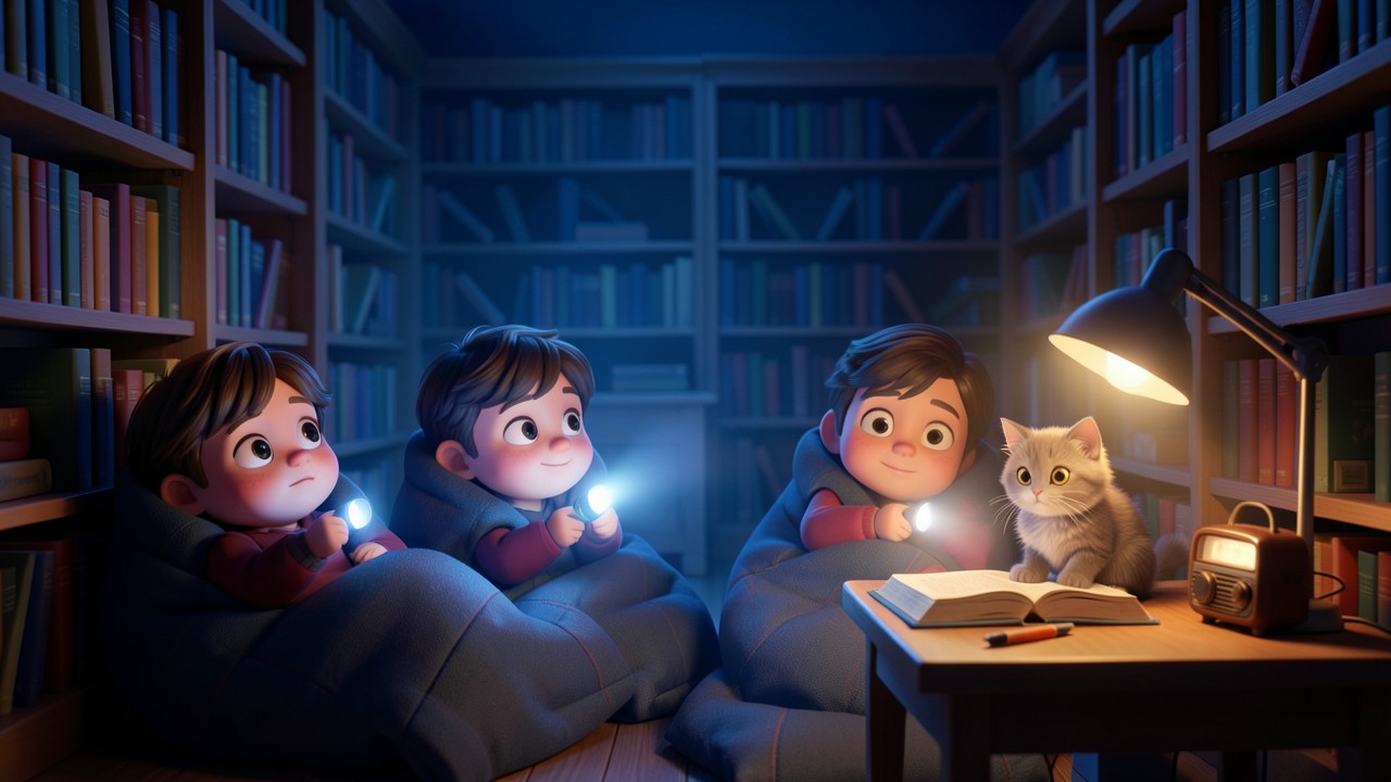 Medianoche en la biblioteca de la escuela (cuento de terror corto)