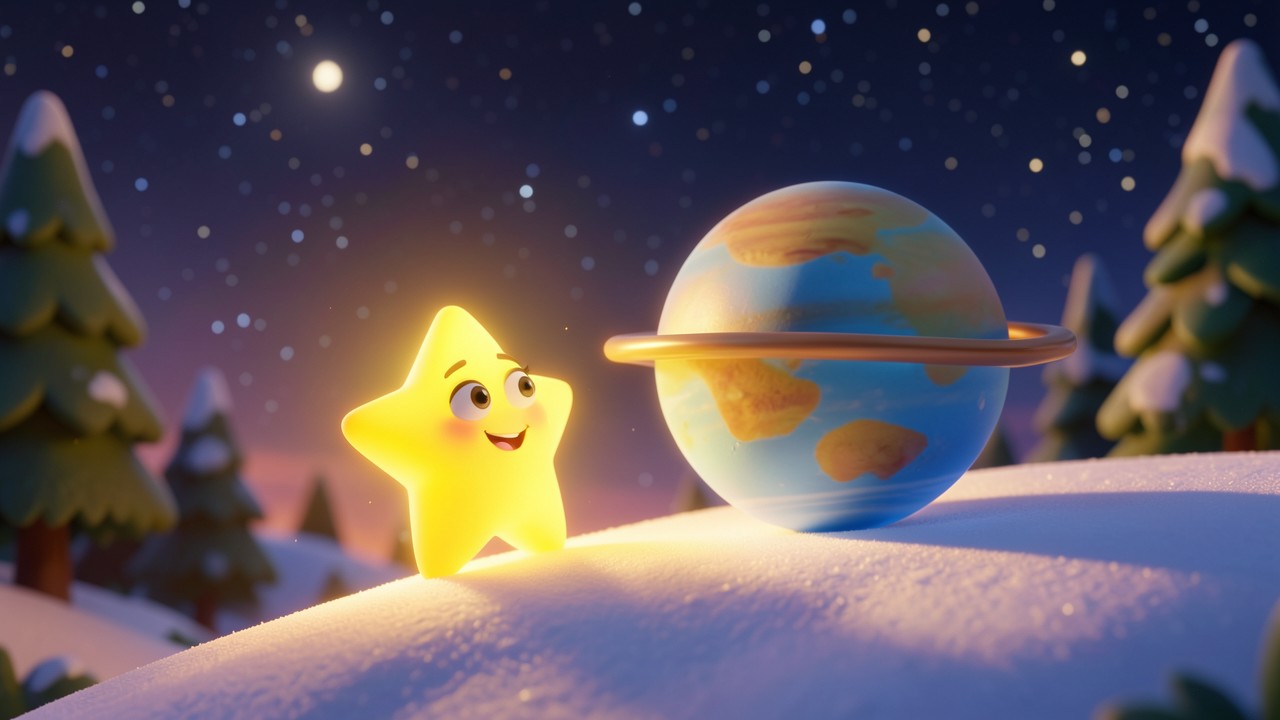 Kurzgeschichte über Sterne: Der kleine Stern mit dem fehlenden Licht