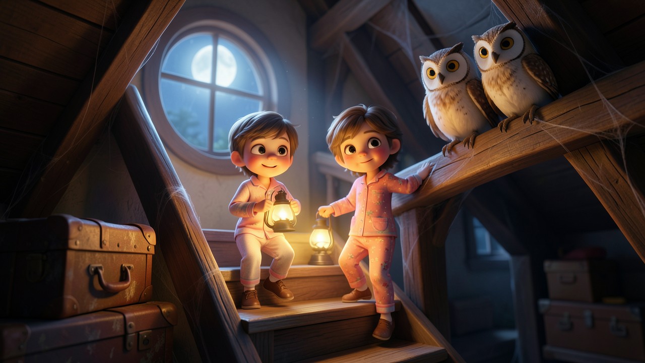 Los golpes en el desván (cuento de terror corto)