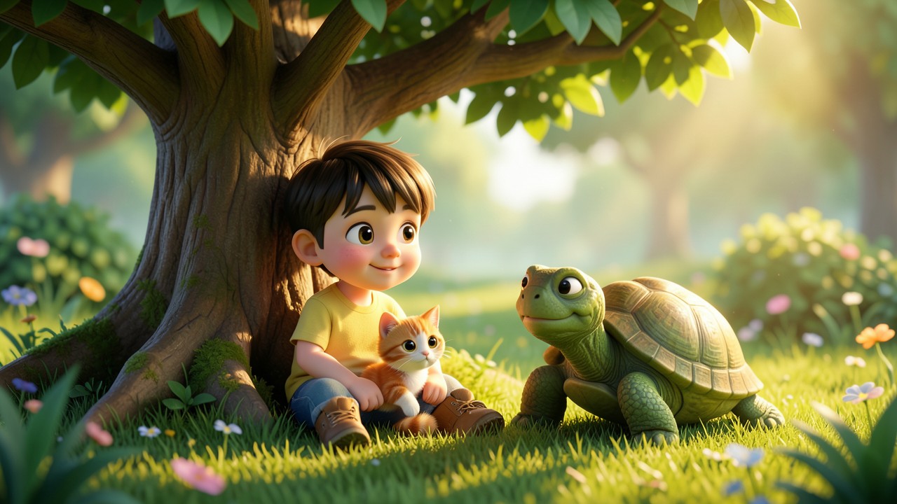 Cinco cuentos cortos: El gato con botas y la tortuga sabia