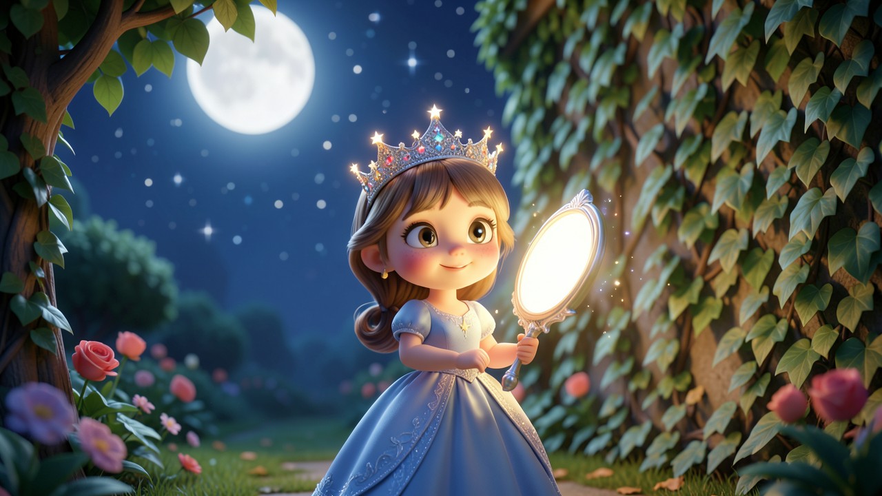 Short Princess Bedtime Stories: The Moonlit Mirror
