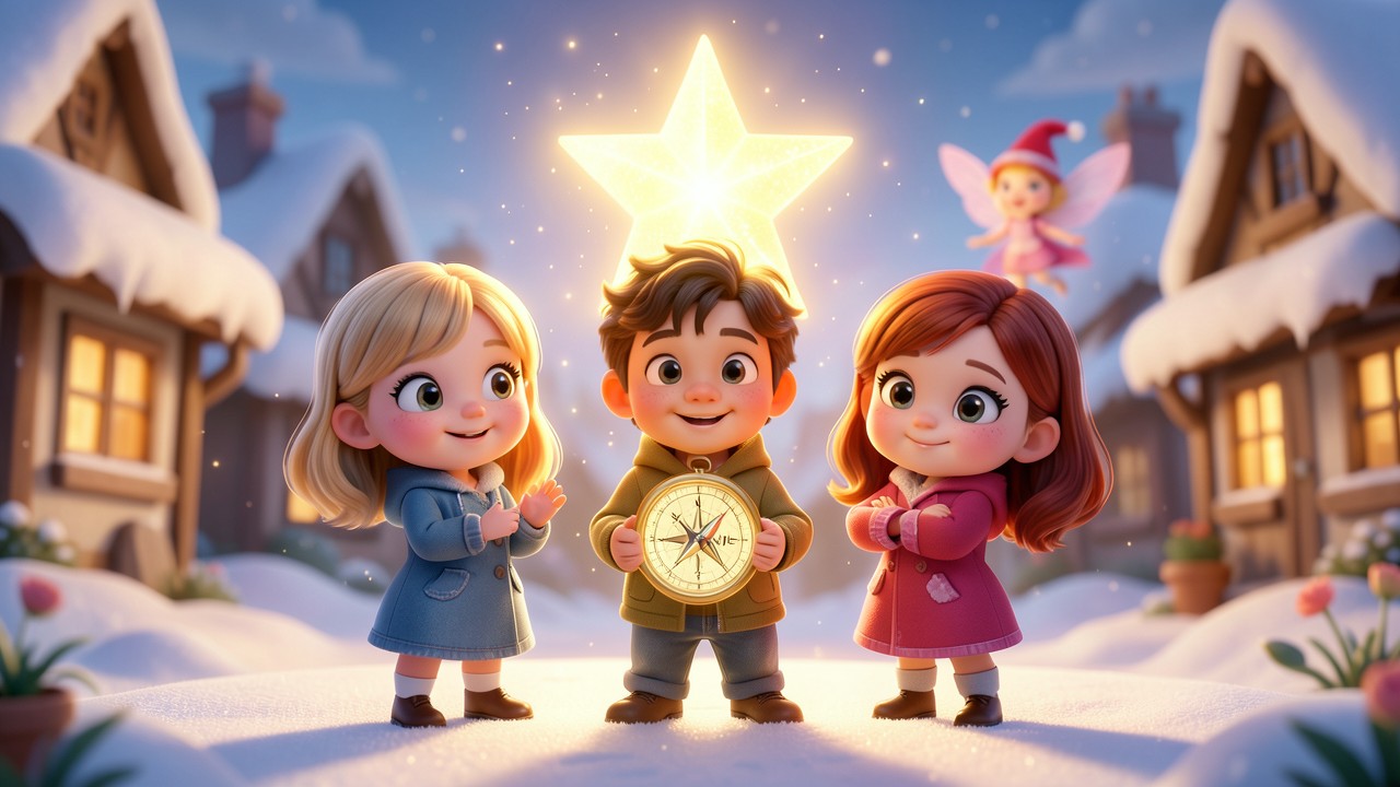 Cuento de reyes magos para niños: La estrella que brilló en el pueblo