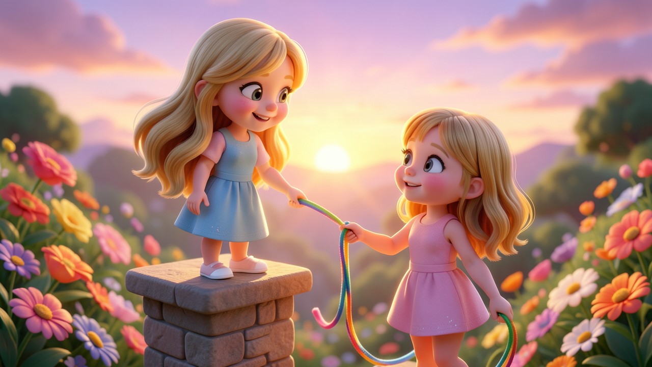 Cuento de la princesa Rapunzel: El secreto del pelo mágico