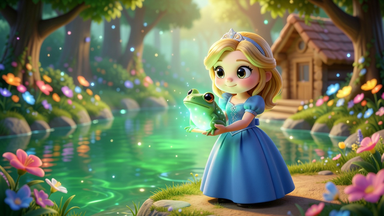 Cuento de la princesa y el sapo: una amistad inesperada