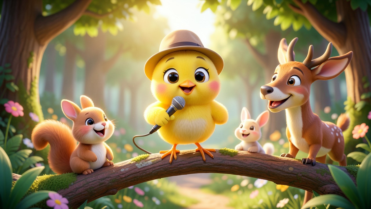 Cuentos de risa para niños: El Pajaro Risueño