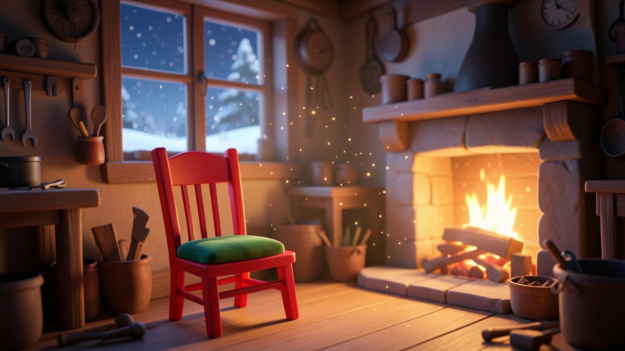 Histoire de noël à raconter gratuit: La Chaise de Noël
