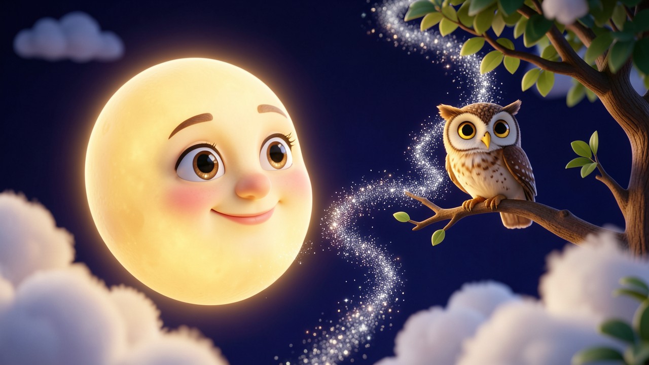 Storie da leggere per dormire: La Luna si perde nel cielo