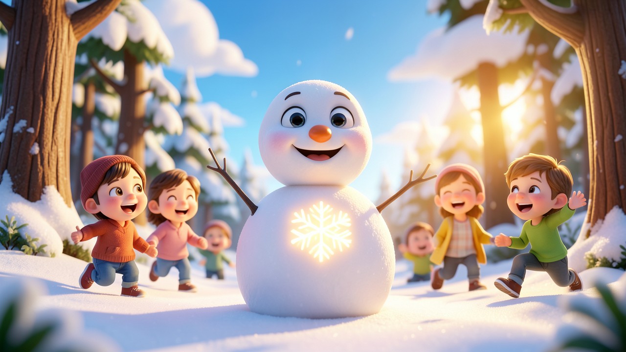 Adventsgeschichten kurz: Der Schneemann mit dem warmen Herzen