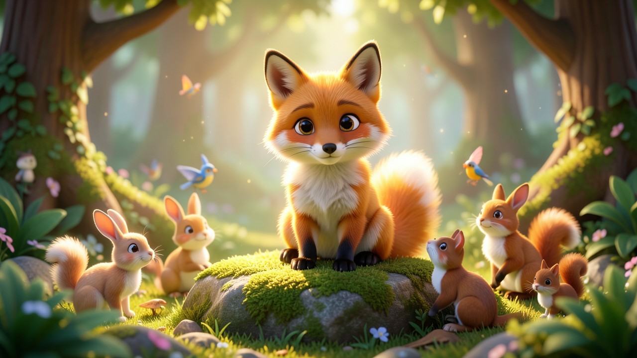 Geschichten von Tieren: Der Fuchs mit dem goldenen Fell