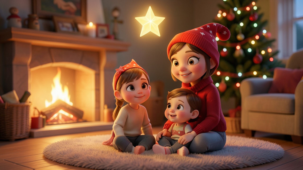 Histoire de Noël maternelle : Le chapeau de l'étoile