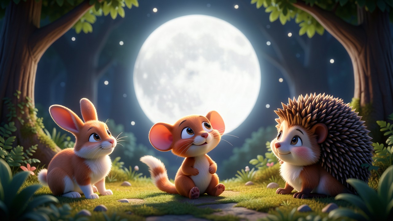 Histoire pour dormir enfant : La Lune qui chantait