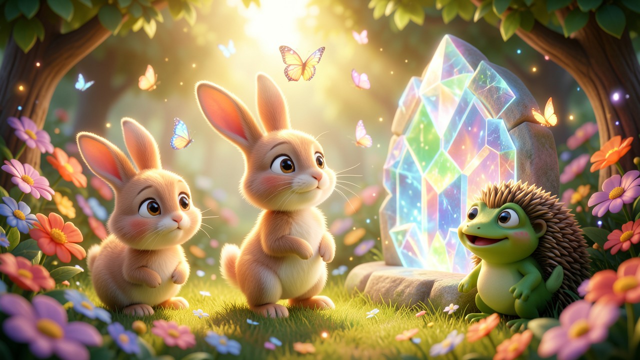 Historinhas de Coelhinhos: A Aventura do Jardim Encantado