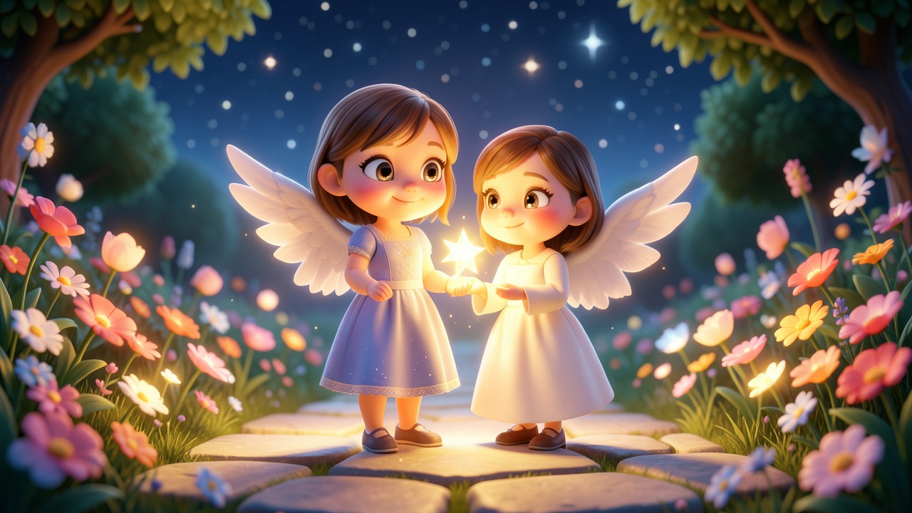 Historinha Infantil Bíblica: A Jornada de Maria e o Céu de Estrelas
