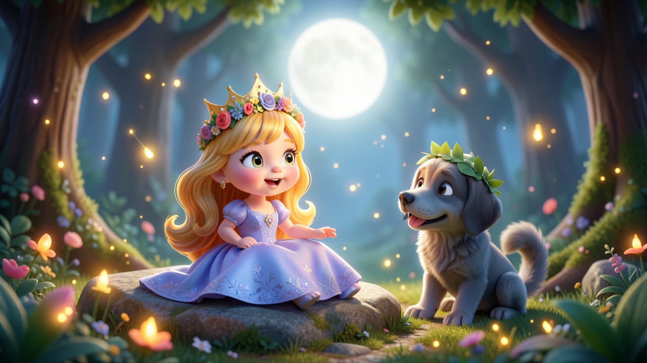 A Princesa de Conto de Fadas e o Cachorro Que Sabia Cantar