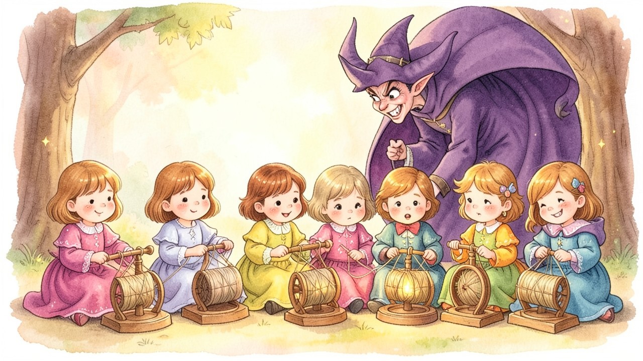 Las Diez Princesas y la Bruja Malvada