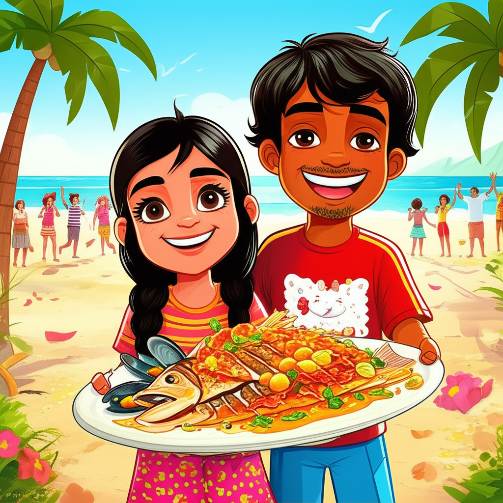 ¡La Aventura Culinaria en Playa Escondida!
