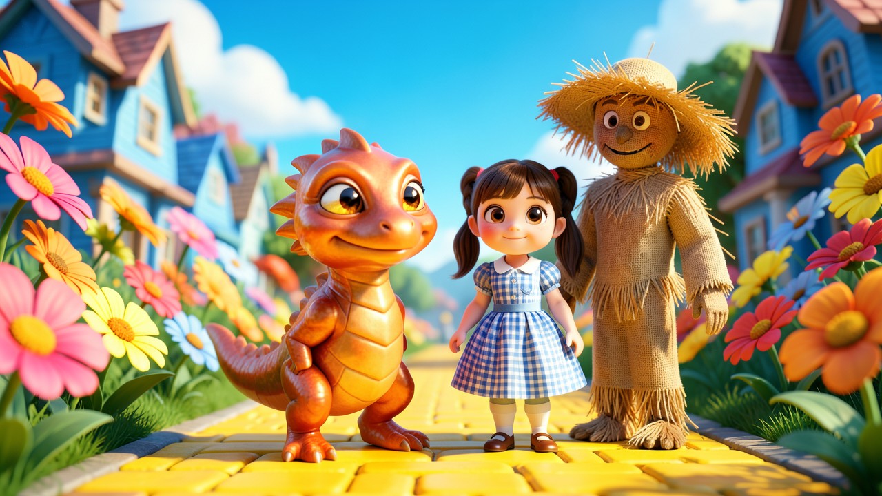 Barnaby y el Secreto del Viento: Un Dragón en la Tierra de Oz