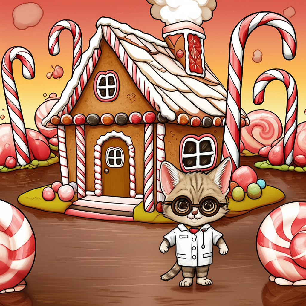¡El Gatito Dentista y el Mundo de Chicle!