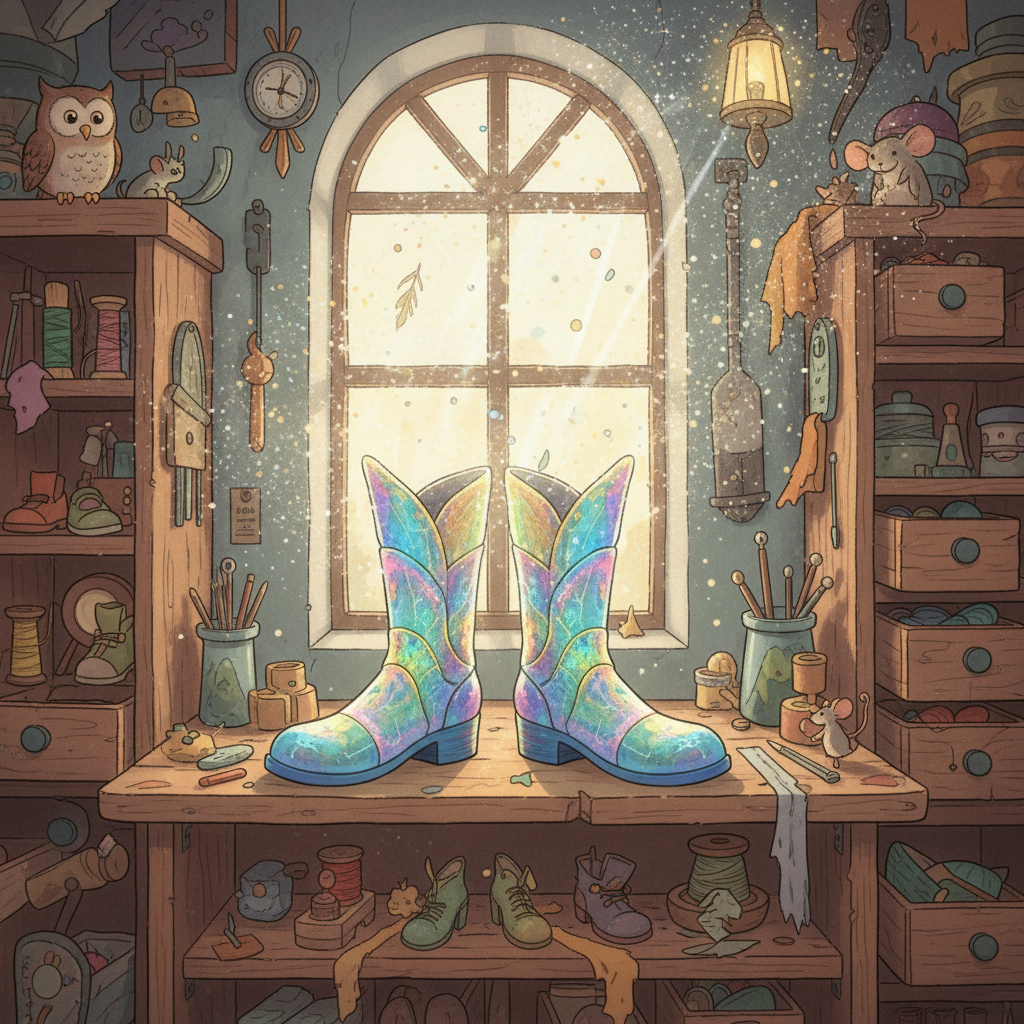 Las Botas de Siete Colores y el Corazón de Oro