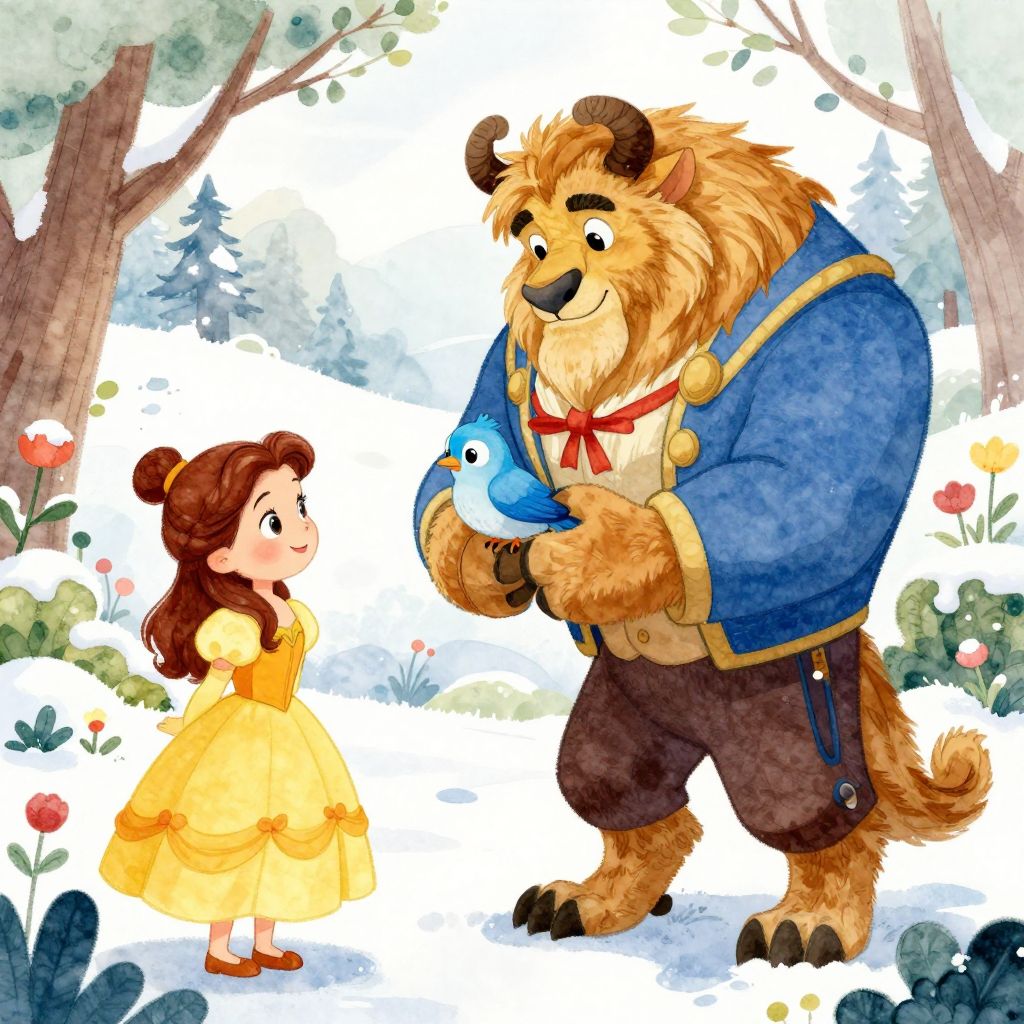 La Belle et la Bête - illustration 2