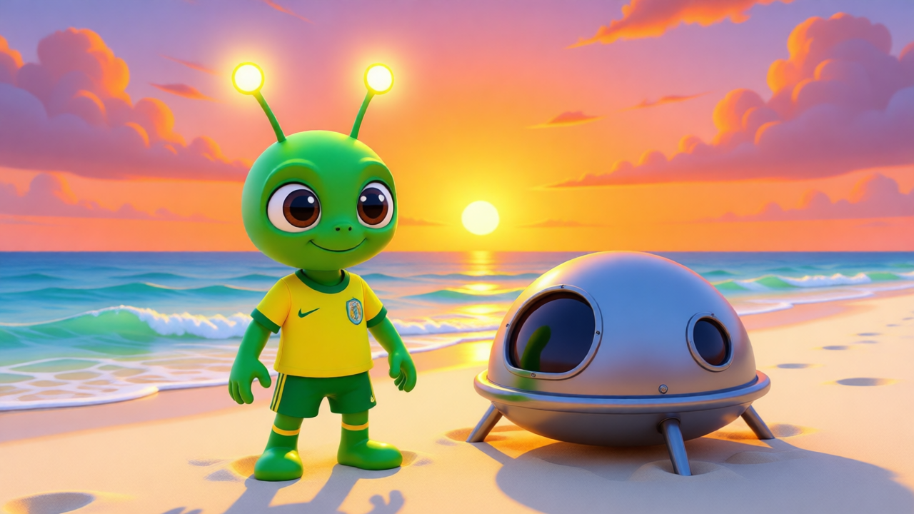 Zog y el Balón de las Estrellas: El Mundial del Visitante Verde