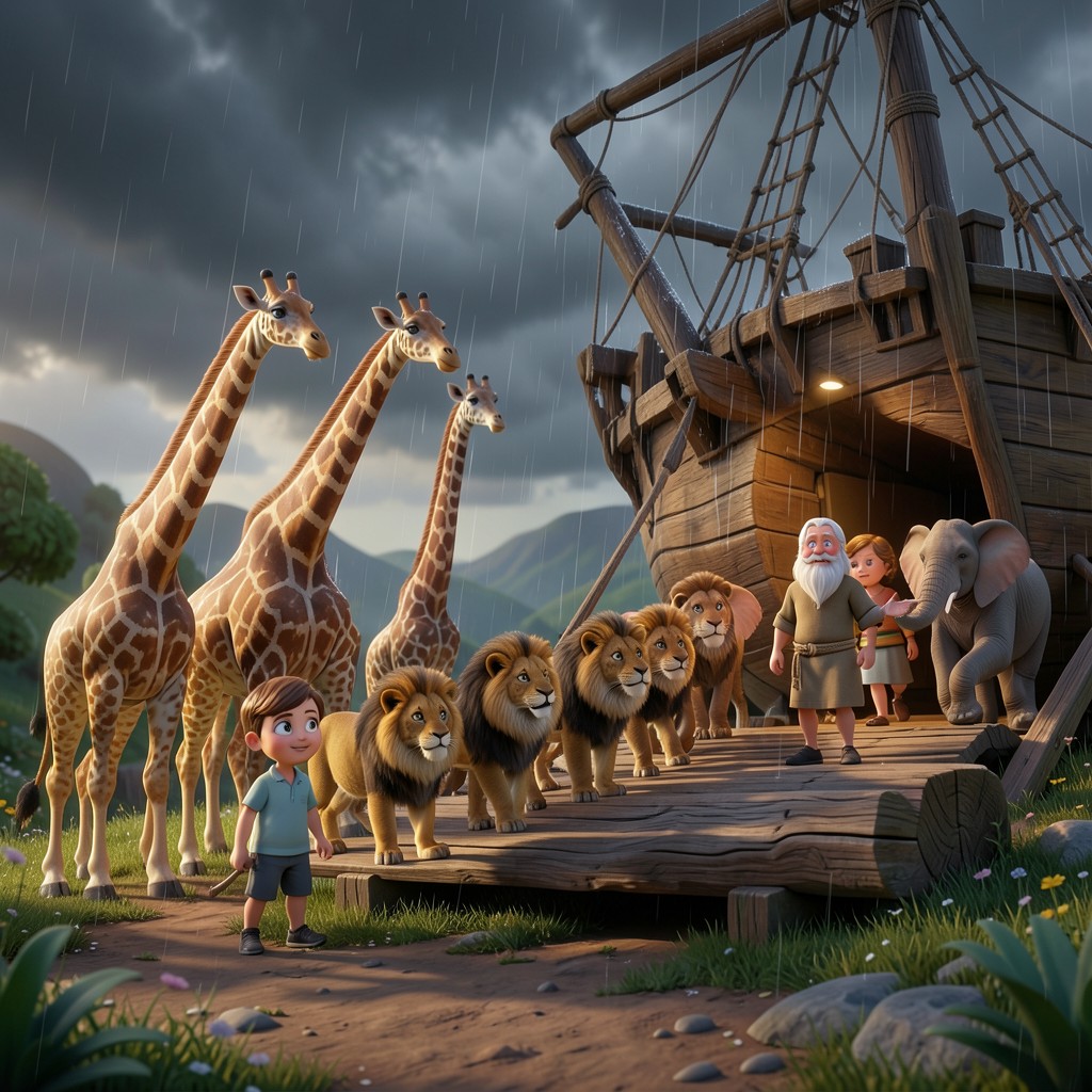 La Gran Aventura del Arca de Noé - ilustración 1