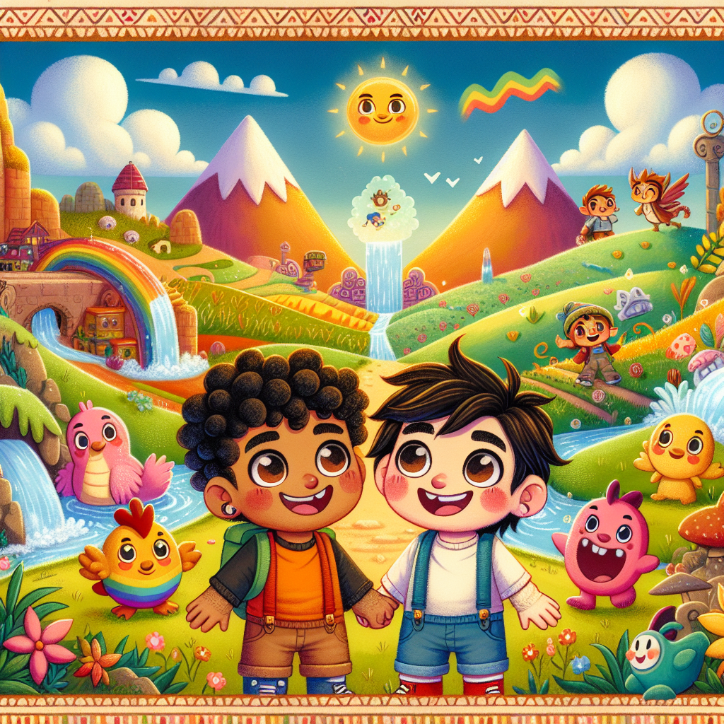 Rafael y Rodolfo en el Reino del Videojuego Encantado