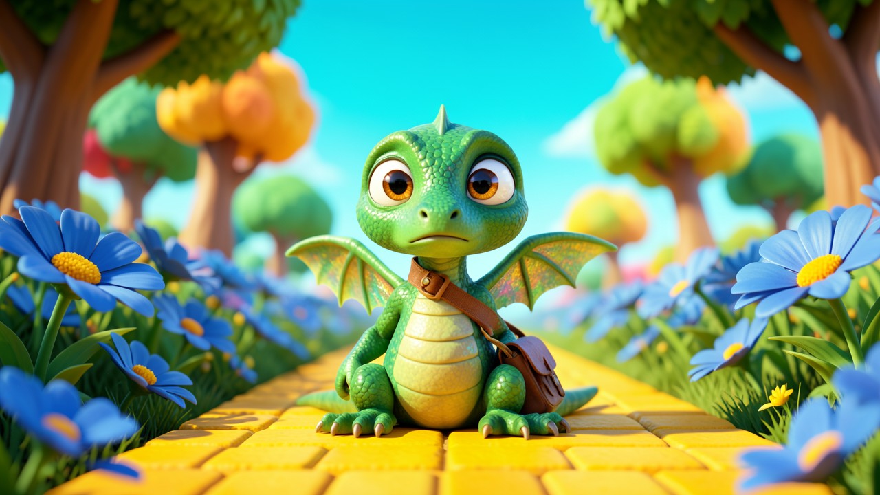 Barnaby y el Corazón de Esmeralda: Un Vuelo por la Tierra de Oz