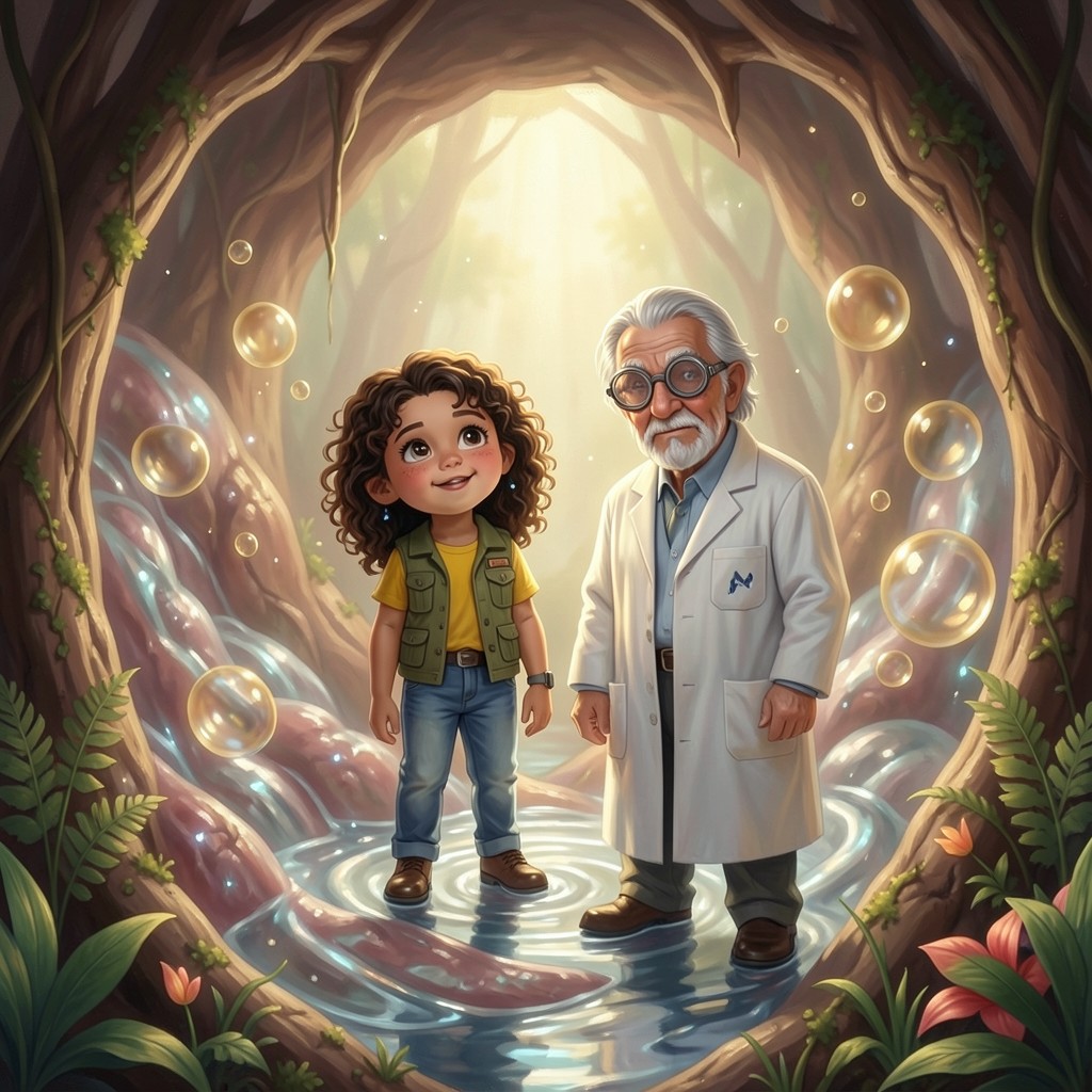 Saira y el Laberinto de la Gran Maquinaria Biológica - ilustración 1