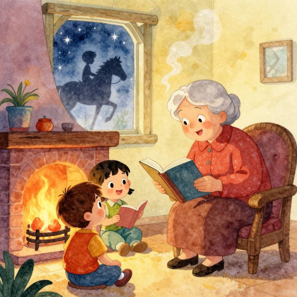 O Negrinho do Pastoreio e as Estrelas - ilustração 1