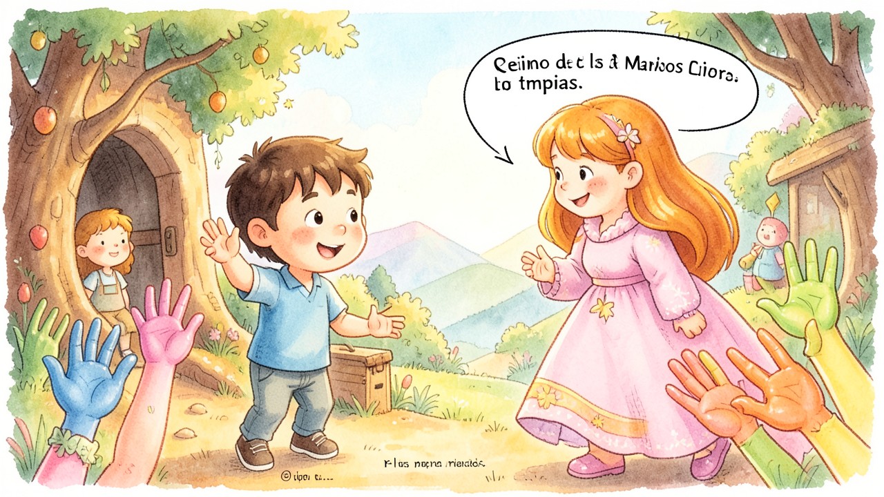 El Reino de las Manos Limpias: Una Aventura Saludable