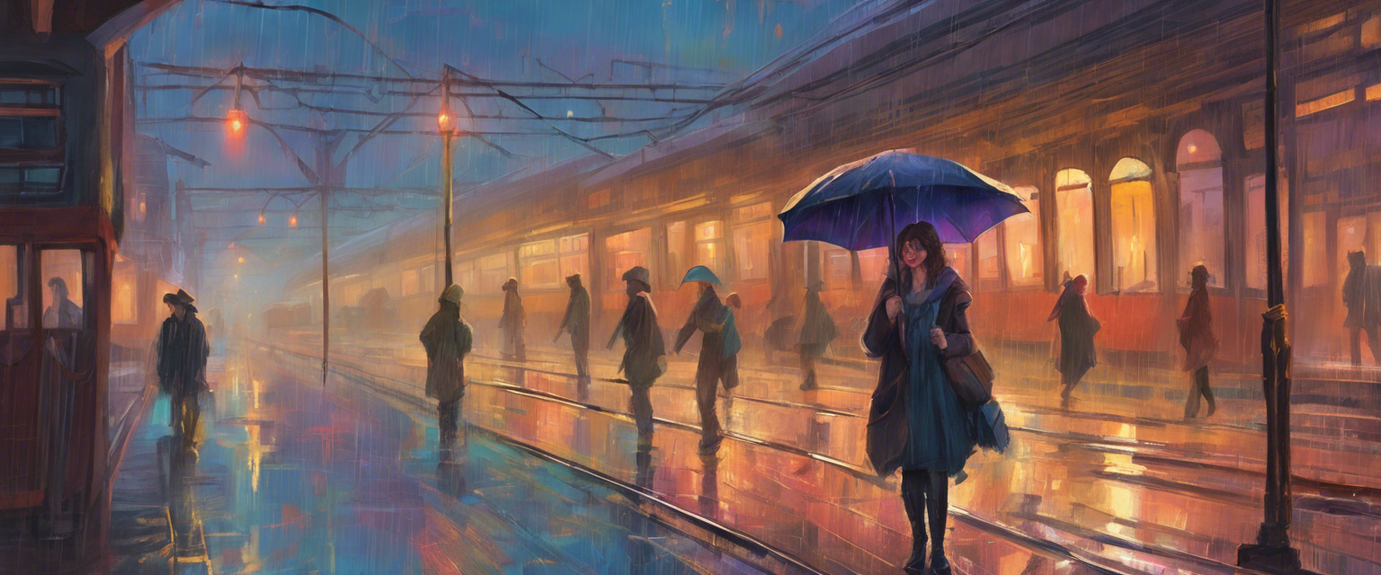 El misterioso viaje en el tren de la lluvia