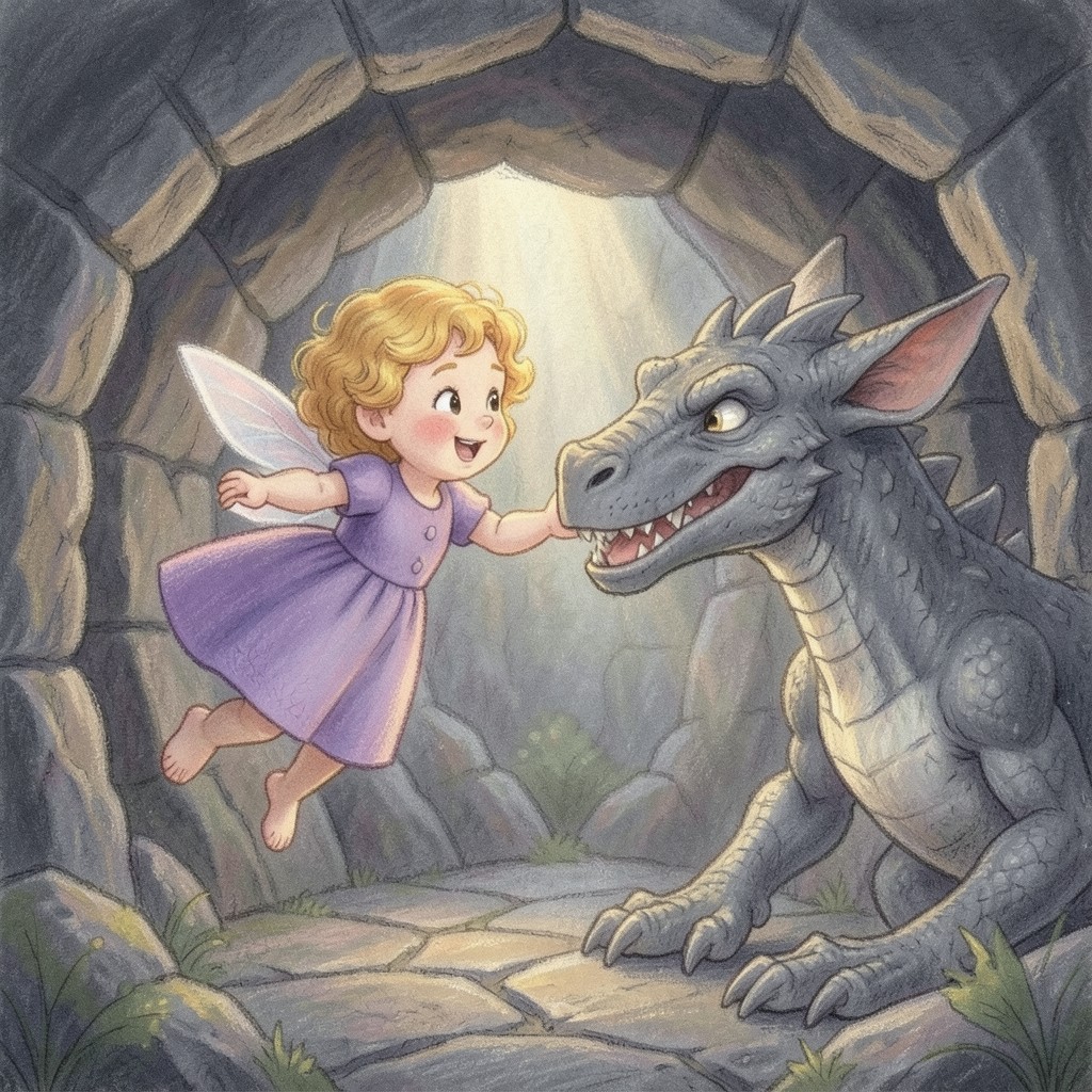 La Princesa Lía y el Dragón de Colores - ilustración 1
